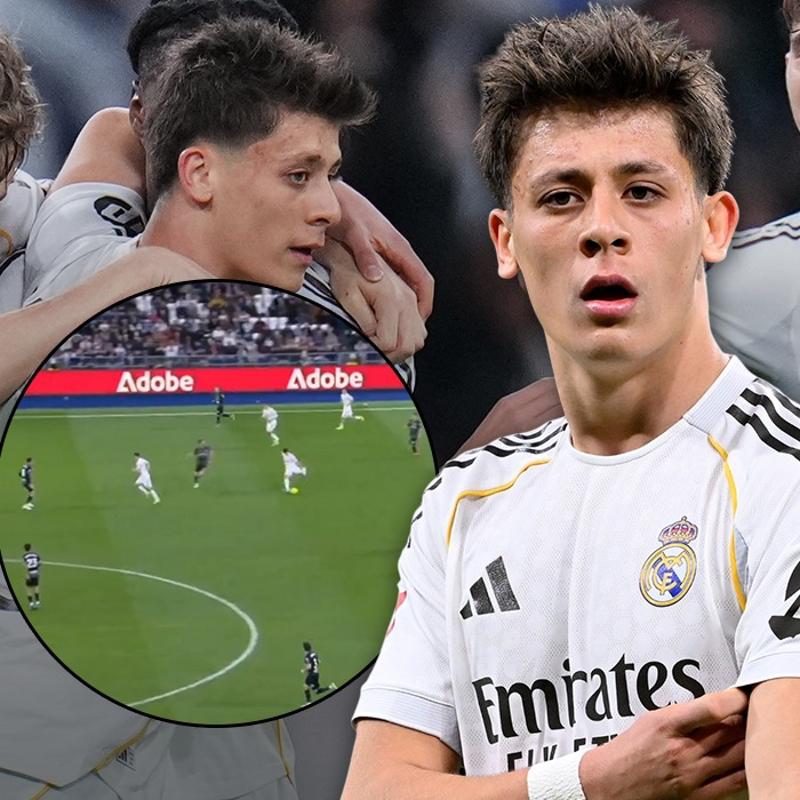 Arda G�ler orta sahadan atm��t�! Ay�n gol� se�ildi