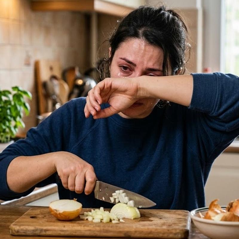 Ne g�zl��e ne ekme�e gerek kalm�yor! So�an do�rarken g�zya��na son! Me�er y�llard�r bo�una a�lam���z...