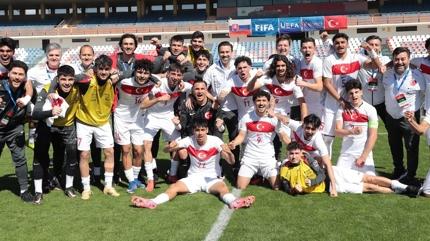 U19 Milli Tak�m, Slovakya'y� tek golle ge�ti
