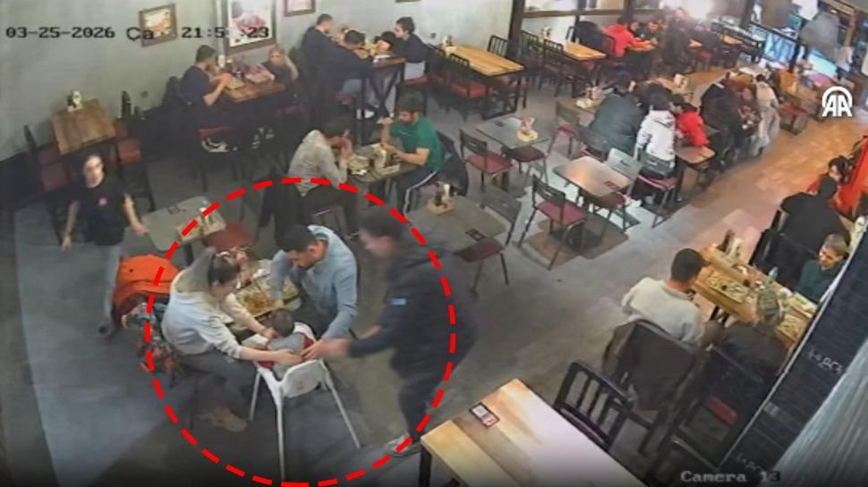 Heimlich manevrası hayat kurtardı