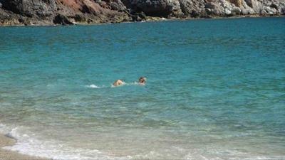 Alanya'da Mart ay�nda yaz mevsimi havas� ya�an�yor!