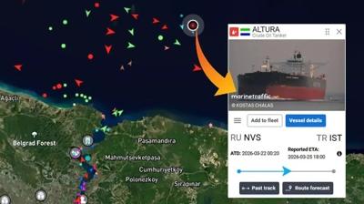 Karadeniz a��klar�nda patlama! T�rk gemisine drone isabet etti