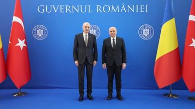 TBMM Başkanı Kurtulmuş Bükreş'te duyurdu: Başkan Erdoğan Romanya'yı ziyaret edecek