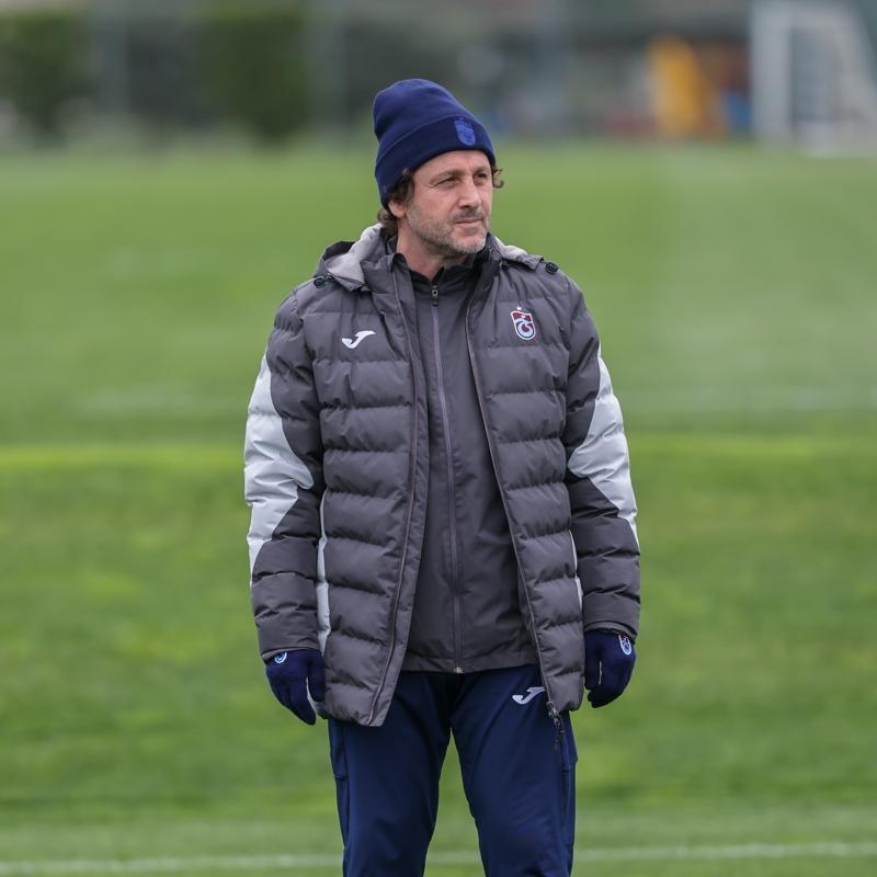 Trabzonspor'da Galatasaray mesaisi s�r�yor