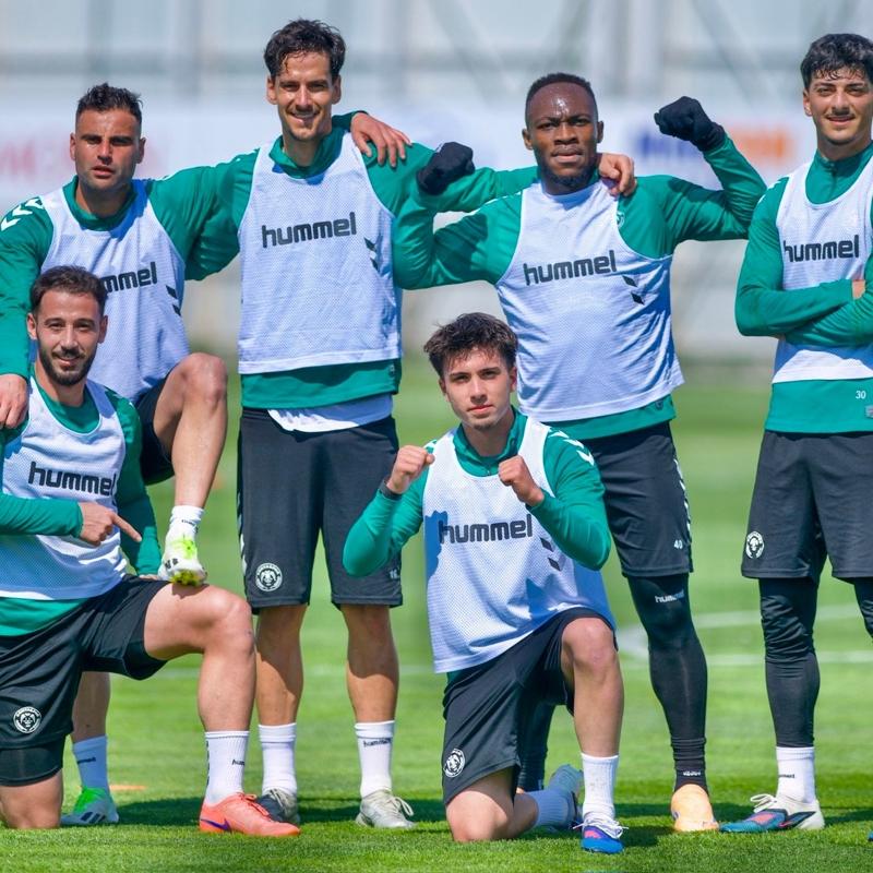 Konyaspor'da Samsunspor mesaisi devam ediyor