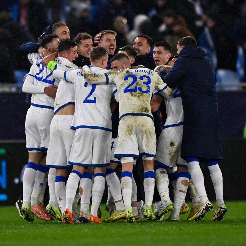 Kosova'dan T�rkiye ma�� �ncesi tarihi prim karar�