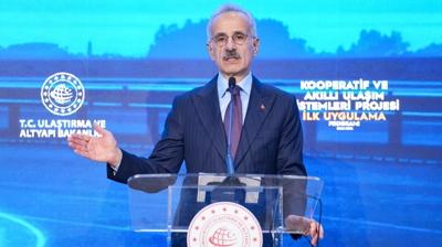 5G destekli akıllı ulaşım sistemi başladı! Bakan Uraloğlu: Seyahatleri daha güvenli hale getiriyoruz