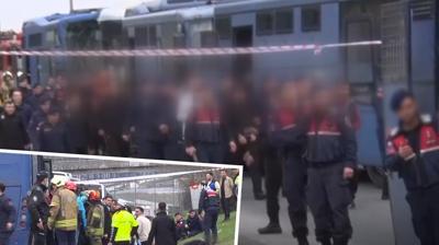 Nakil sırasında korkunç kaza! 4 cezaevi aracı birbirine girdi