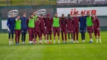 Trabzonspor'da derbi mesaisi tam gaz devam ediyor