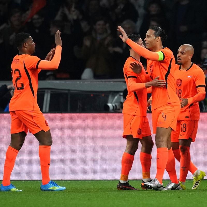 Hollanda, Norve�'i dostluk ma��nda 2 golle ge�ti