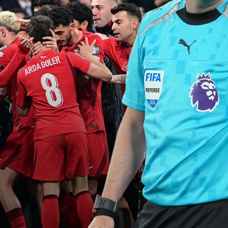 Resmen a��kland�! Kritik ma�a �ngiliz hakem