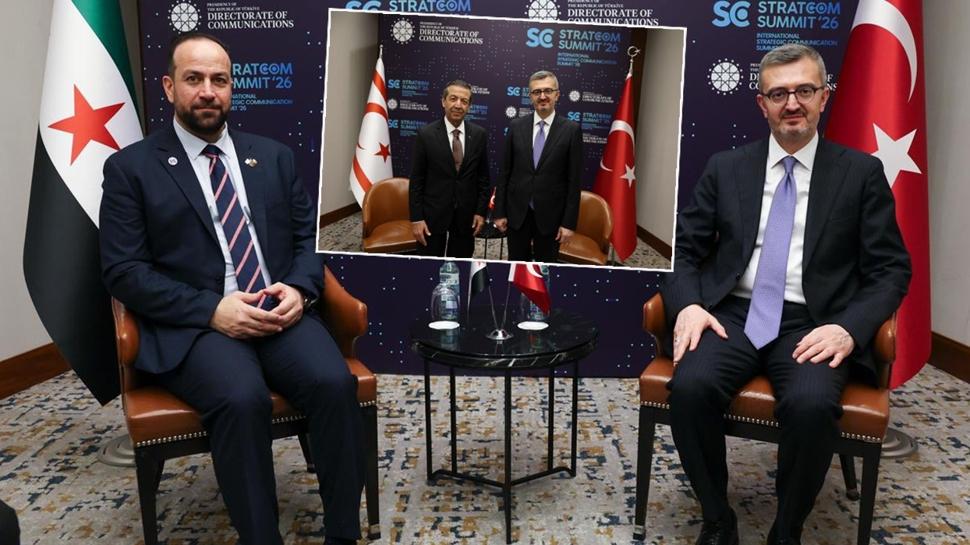 STRATCOM Zirvesi'nde yoğun diplomasi... İletişim Başkanı Duran çok sayıda ülke temsilcisiyle görüştü
