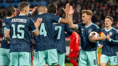 7 gollü maçta Almanya, İsviçre'yi mağlup etti