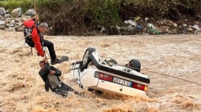 Muğla'da sel felaketi! 1 kişi hayatını kaybetti