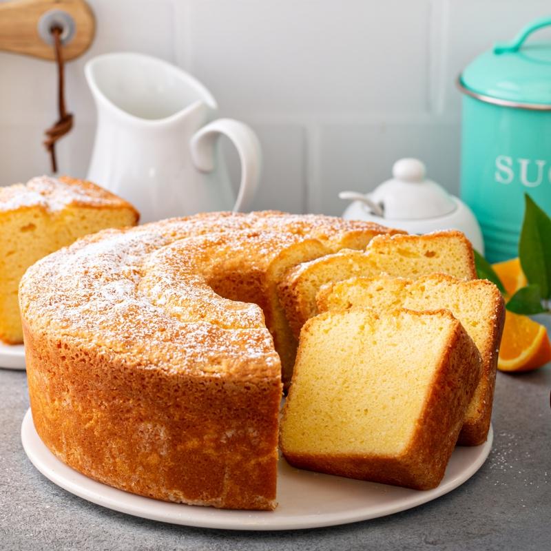 10 ki�ilik portakall� kek tarifi