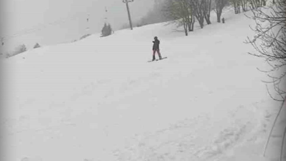 Bursa Uludağ'da kar yağışı sürprizi!