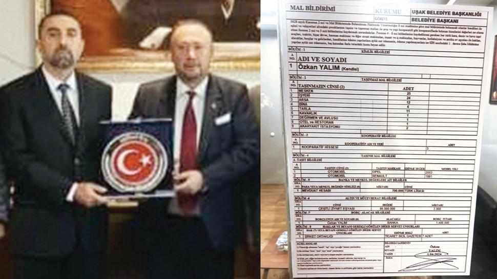 CHP'li Uşak Belediye Başkanı Özkan Yalım'ın serveti şoförüne gitmiş!