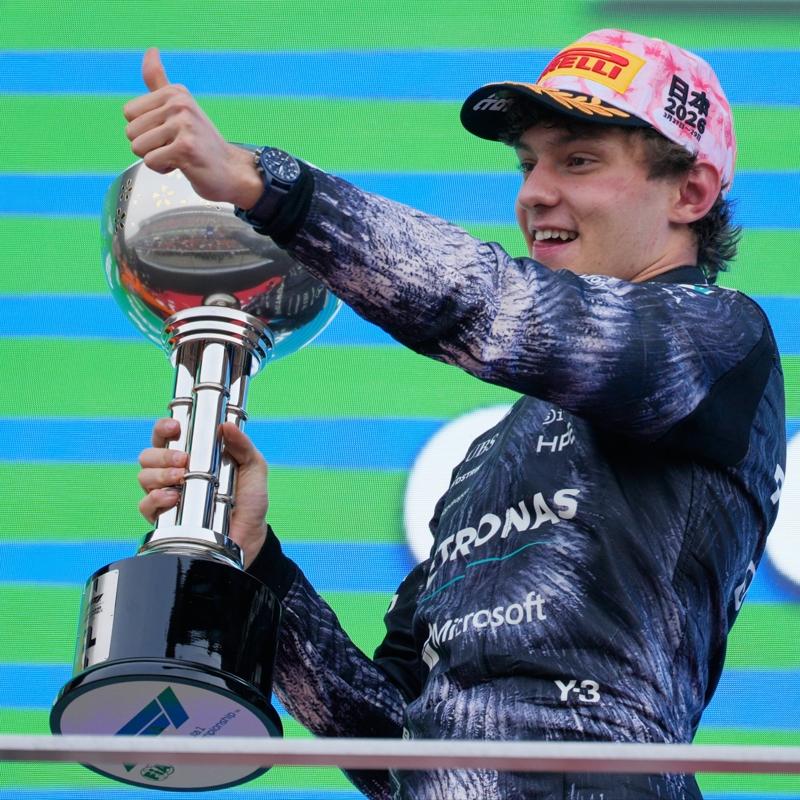 F1 Japonya Grand Prix'sini Kimi Antonelli kazand�!