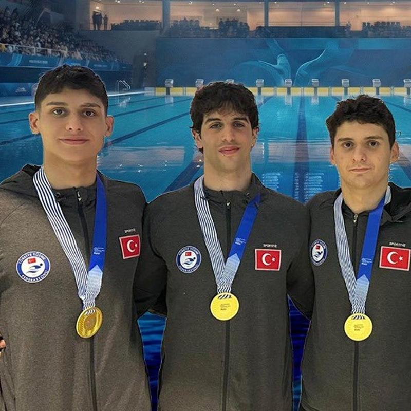 Milli y�z�c�lerden Prag ve Graz'da 9 madalya birden