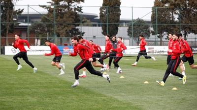 A Milli Takım, Kosova maçı hazırlıklarına devam ediyor