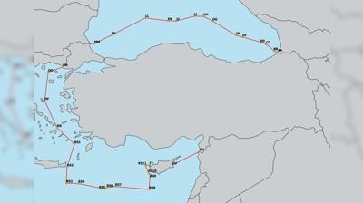 Do�u Akdeniz'de saha geni�letildi... Tehlike dakikalar i�inde tespit ediliyor