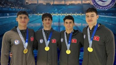 Milli yüzücülerden Prag ve Graz'da 9 madalya birden