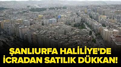 �anl�urfa Haliliye'de icradan sat�l�k d�kkan!