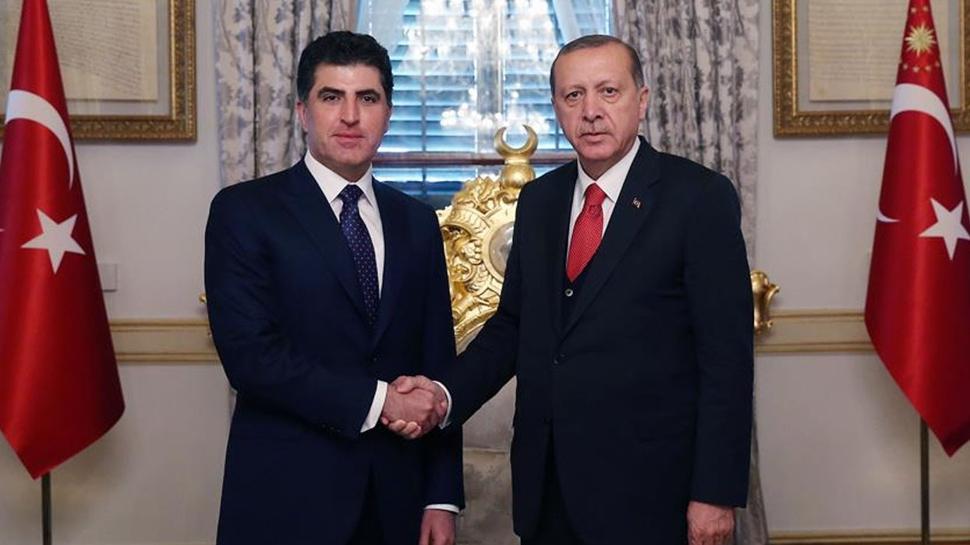 Konutuna saldırı düzenlenmişti... Başkan Erdoğan'dan Barzani'ye geçmiş olsun telefonu
