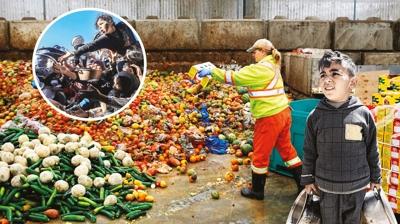 BM'den israf raporu! Her 3 g�dan�n 1'i ��pe gidiyor