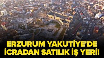 Erzurum Yakutiye'de icradan sat�l�k i� yeri!