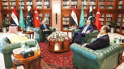 �slamabad'da 4'l� bar�� diplomasisi