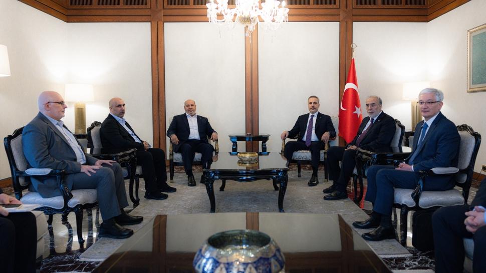 Bakan Fidan, Hamas heyeti ile görüştü