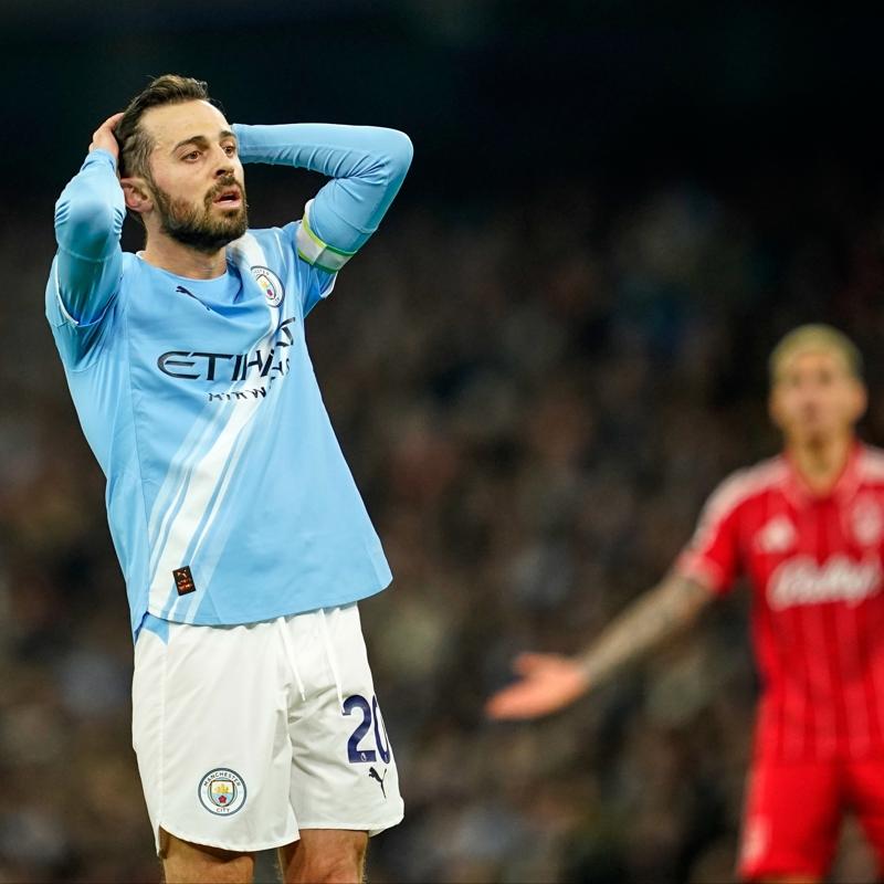 Bernardo Silva Manchester City'ye veda ediyor