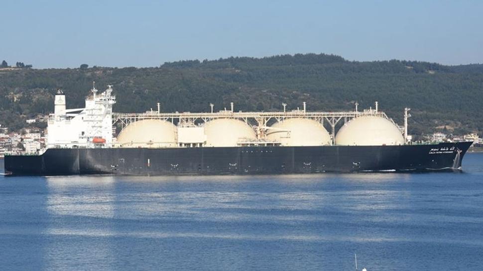 LNG gemisi yola çıktı! 5 Nisan'da Türkiye'de olacak