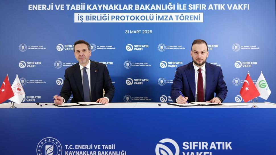 Sıfır atık için güç birliği... Bakanlık, Sıfır Atık Vakfı'yla imzayı attı