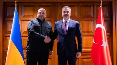 Bakan Fidan'dan diplomasi trafiği... Ukrayna temsilcisi Umerov ile görüştü