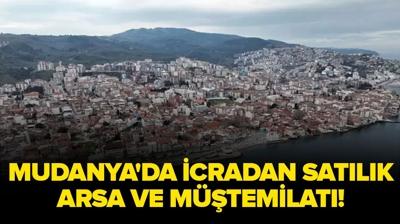 Bursa Mudanya'da icradan sat�l�k arsa ve m��temilat�!
