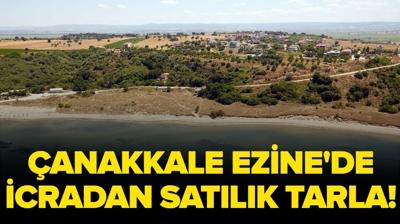 �anakkale Ezine'de icradan sat�l�k tarla!