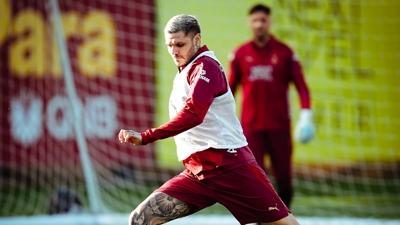 Galatasaray, Trabzonspor mesaisine günün antrenmanıyla devam etti