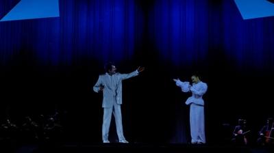 M�sl�m G�rses'in hologram�, T�rk Telekom'un 5G teknolojisi sayesinde AKM'de d�et yapt�