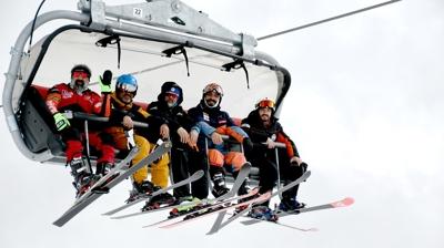 Sar�kam�� kayak merkezi kayak tutkunlar�n� a��rl�yor