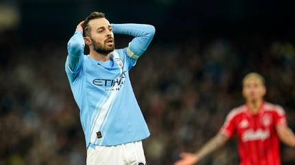 Bernardo Silva Manchester City'ye veda ediyor