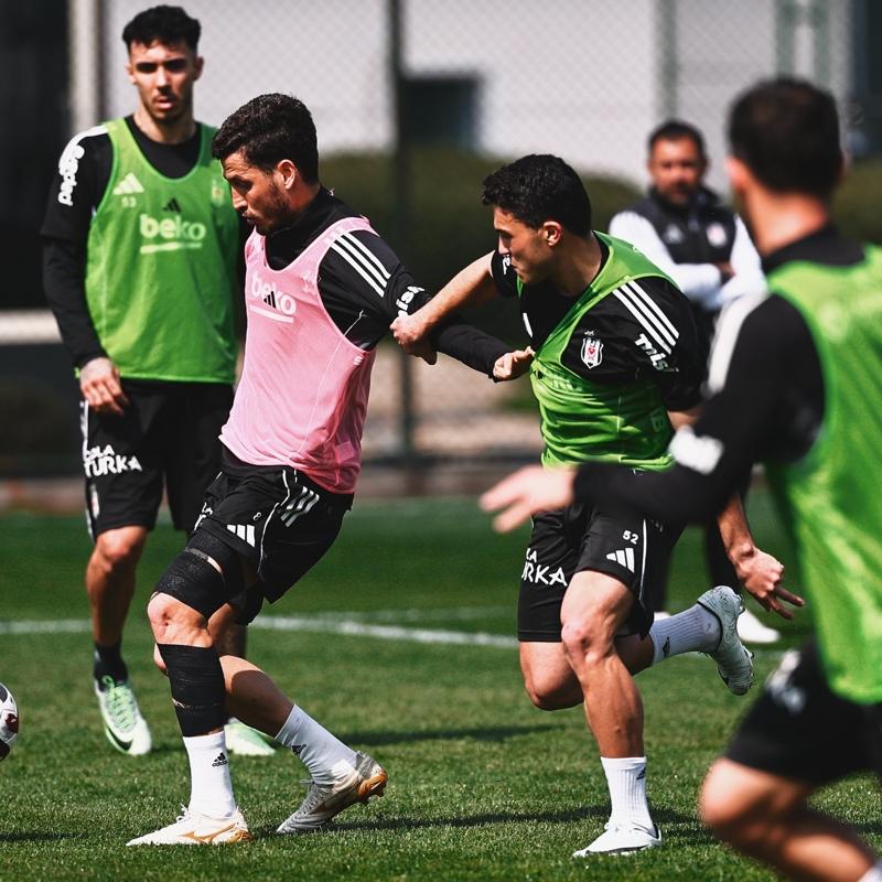 Be�ikta�'ta derbi haz�rl�klar� tam gaz