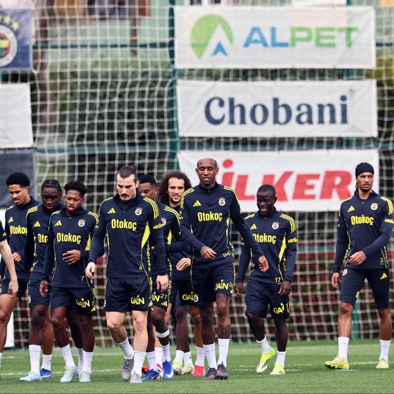 Fenerbah�e'de Be�ikta� derbisi haz�rl�klar� s�r�yor