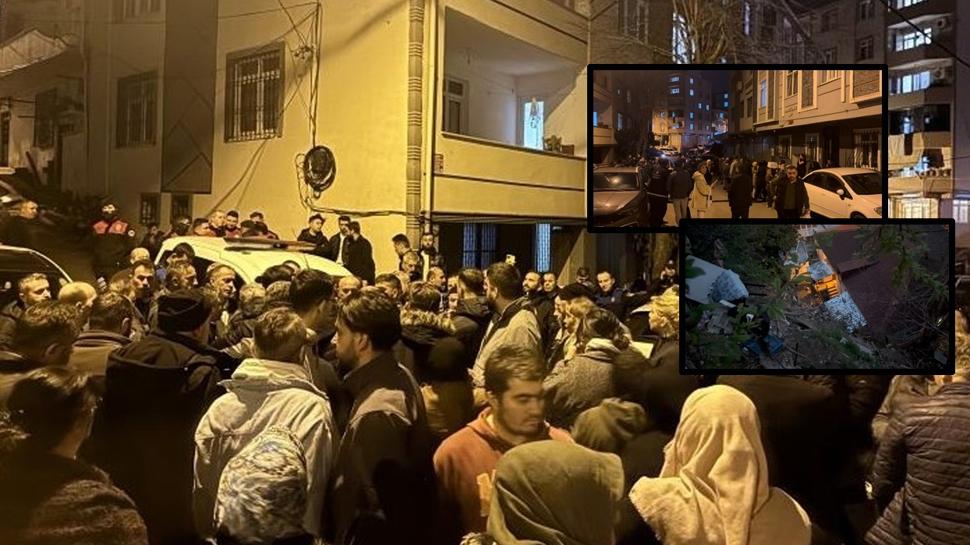 Sar�yer'de toprak kaymas�! Belediye vatanda�� isyan ettirdi