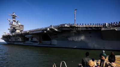 ABD'den gerilimi t�rmand�racak ad�m: 3. u�ak gemisini b�lgeye g�nderdi