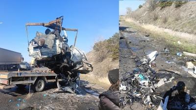 Ankara Kuzey �evre Yolu'nda feci kaza: 5 ki�i hayat�n� kaybetti 