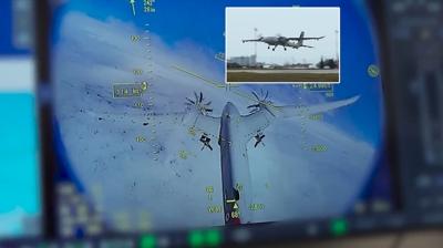 Bayraktar AKINCI'dan g�vde g�sterisi: Tam isabetle vurdu