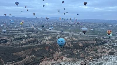 Bir�ok dizi-filme ev sahibi olan Kapadokya film �ss� oluyor