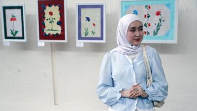 Ebru Sanat� yeniden ata topraklar�nda sanatseverlerle bulu�tu